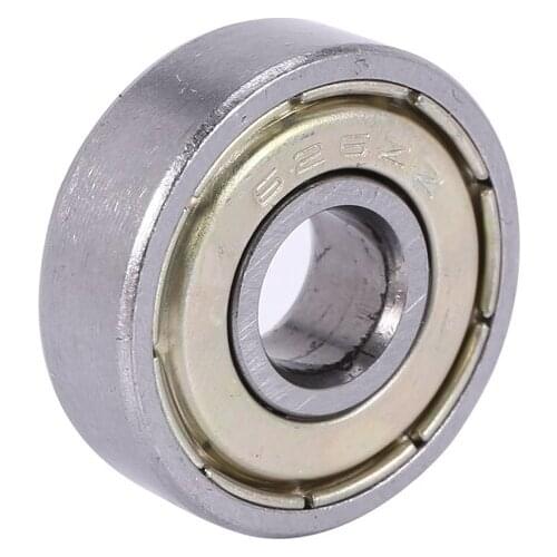 LBER 626Z double sealed ball bearings 6x19x6mm carbon steel Silver