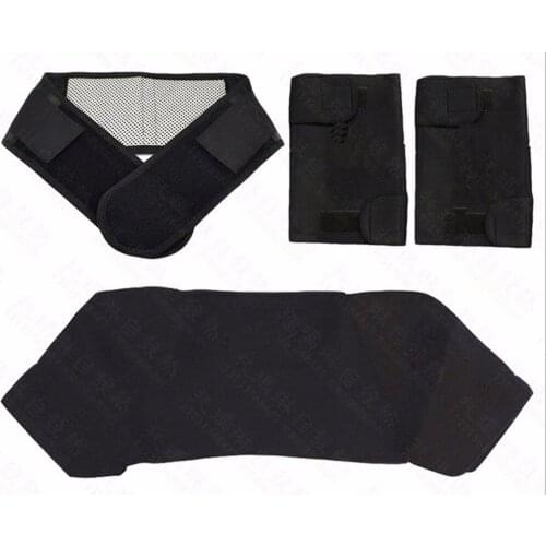 3-In-1 Tourmaline Belt Self Heating Massage Belt Magnetic Shoulder waist knee For Relieve Pain & Keeping Warm
