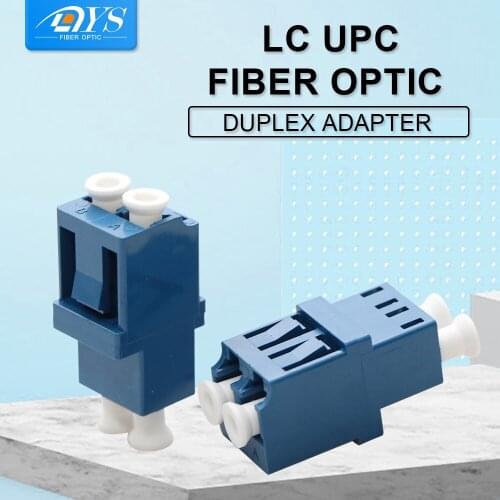 10pcs FC-LC Female-Female Hybrid Adapter Fiber Optic Converter Coupler Splice Connector