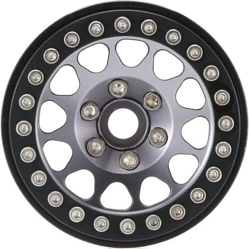 4PCS 1.9 Metal Beadlock Wheel Rim For 1:10 RC Crawler Traxxas Hsp Redcat Tamiya Axial Scx10 D90 Hpi Tire Accessories