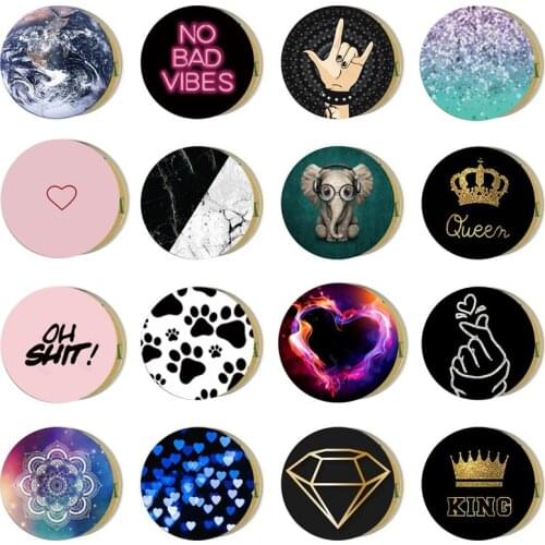 Ultra-thin Magnetic Metal Plate Car Phone Holder Disk iron Sheet Sticker Strong Magnet For Phone Holder Stand Mount