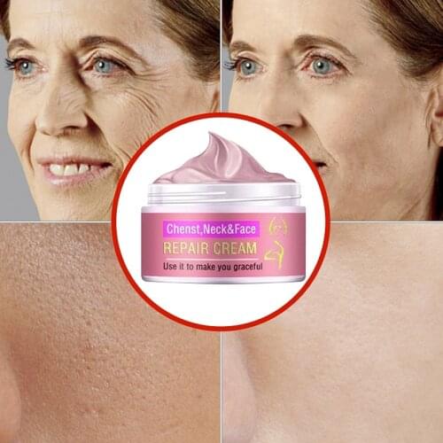 30/50g Neck Cream Moisturizing Anti Aging Reduce Skin Fine Lines Help Remove Wrinkles Unisex Face Neck Massger Cream Skin Care