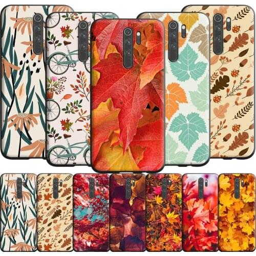 Autumn Fall Maple Leaves Case for Redmi Note 9s 9 8 7 10 10s 10T K40 9T 9C 9A 10X Pro Prime NFC