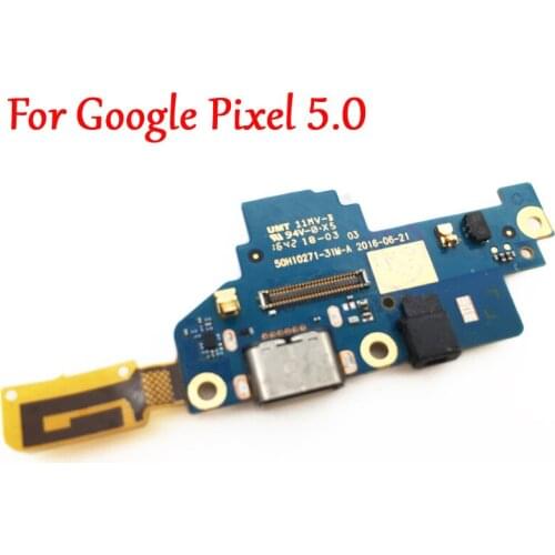 USB Port Dock Charger Charging Port Connector Microphone Board Replacement For Google Pixel 5.0 Spare Parts