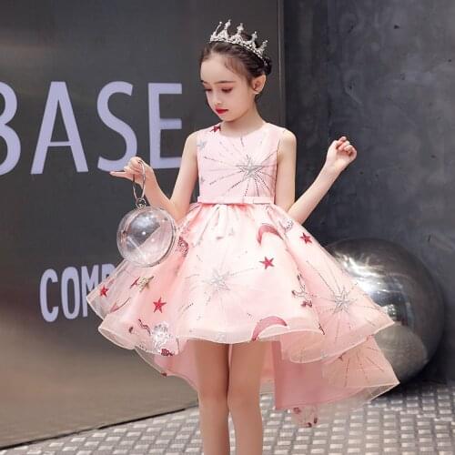 Kids Girl Summer Dress princess Costume birthday party girl dresses