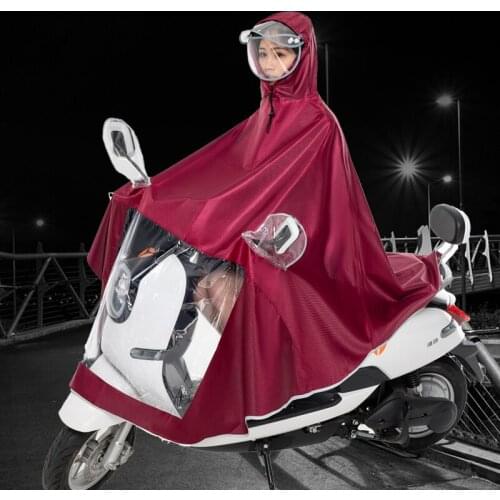 Long Portable Raincoat Waterproof Motorcycle Reusable Adults Cycling Raincoat Suit Rainproof Capa De Chuva Rain Gear EB5YY