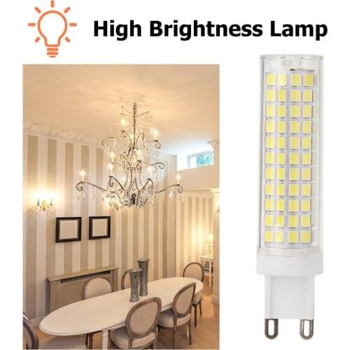 For Home Decor G9 LED Bulb SMD 2835 1500LM 15W 360 Beam Dimmable Corn Light Good Earthquake and Impact Resistant Effect