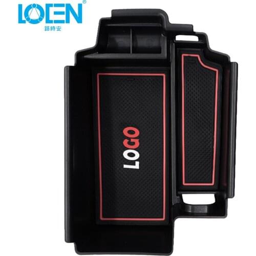 LOEN Storage Box Holder box for BMW 1 3 5A 5B 5C Car Center Console Car Styling Stowing Tidying Armrest Car seat gap Cup Drink