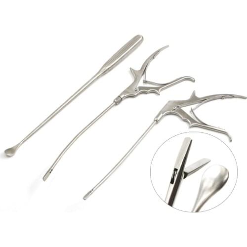 Nucleus pulposus clamp adjustable stainless steel microendoscopic discectomy Surgical instruments and tools Skin separator