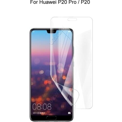 For Huawei P20 Pro / P20 Full Cover Soft Hydrogel Film Screen Protector