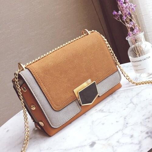 2021 new womens bag PU leather shoulder bag fashion messenger bag chain bag mini shoulder bag small square bag