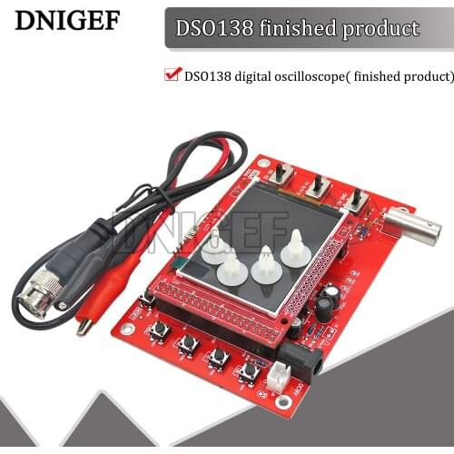 DSO138 Oscilloscope Open Source STM 13802 Band Number Display Handheld Pocket Oscilloscope Finished Product X-0.15