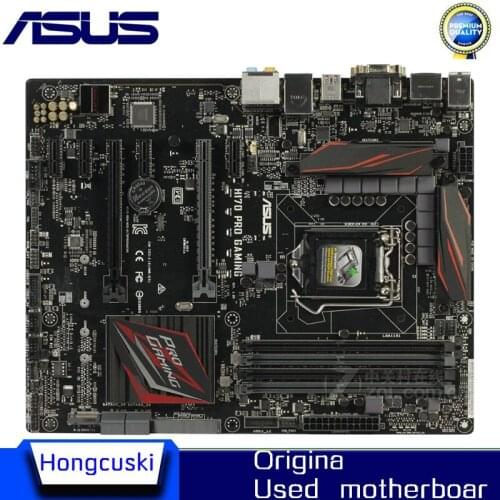For ASUS H170 PRO GAMING Used original motherboard Socket LGA 1151 DDR4 H170 Desktop Motherboard
