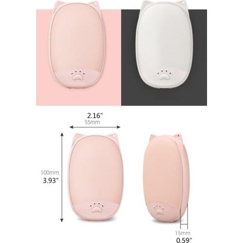 Portable Multifunction Mini Eggs Electric Hand Warmer USB Charging Power Winter L69D
