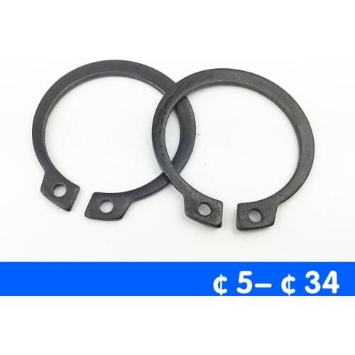 Outside Lock Snap Retaining ring Circlips Shaft collar Card Card Spring C-type Retaining Ring