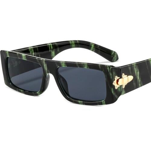 Fashion Square Sunglasses Men Women Small Rectangle Luxury Brand Travel Sun Glasses Vintage Retro Oculos Eyeglasses Shades Femme