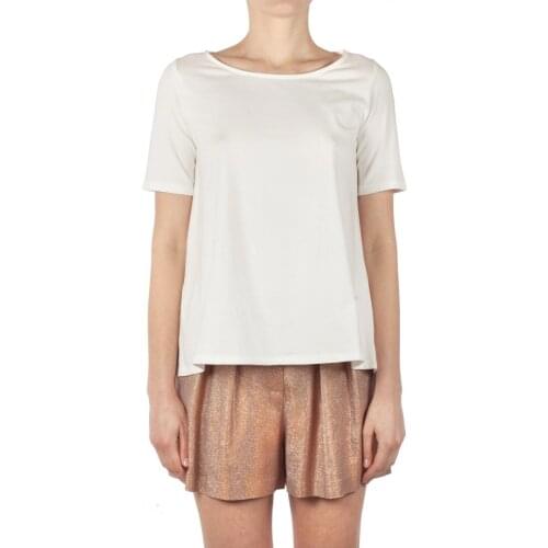 Neirami T-shirt women in B53JE mesh A-line m.cor. Jersey coconut