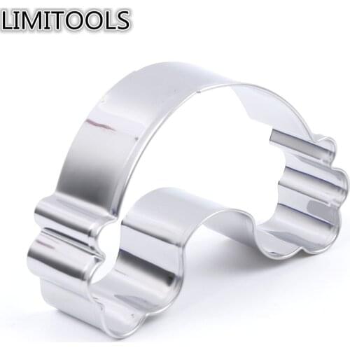 1pc Rainbow Shape Cookie Cutter 3D Stainless Steel Fondant Cake Decorating Tools DIY Pastry Biscuit Baking Molds