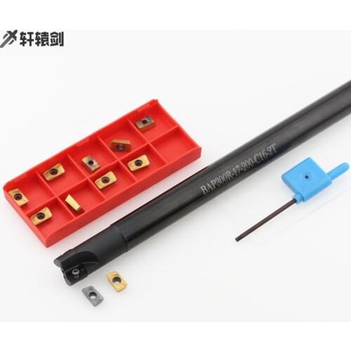 10pcs BAP400R 25 300 C24 2T H 150 200 400 MM 3T C25 C32 Carbide Milling Tool Holder 400R Lathe Parts APMT1604 Insert