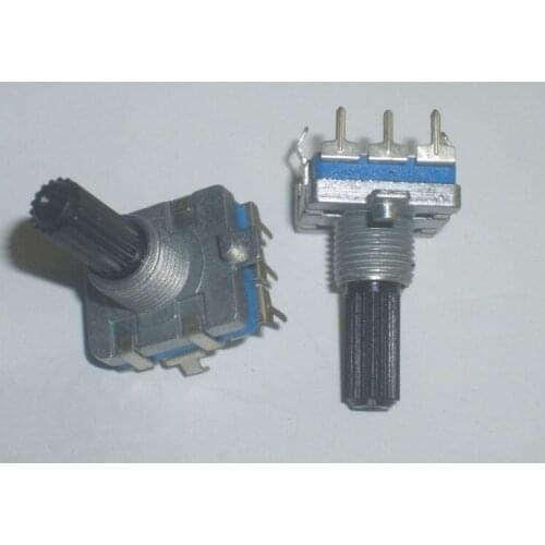 Fast Free Ship 10PCS/LOT Audio Encoder EC16 Type Encoder 360 degrees Rotation Encoder Digital Potentiometer 24 pulse