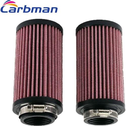 Carbman 2 pcs Air Pod Filters For Yamaha Banshee YFZ 350 K&N Style 26mm Carbs