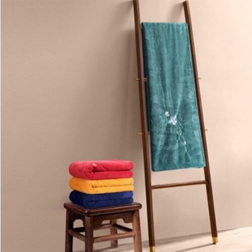 Coral fleece absorbent Bath Towel Microfiber Bathroom Beach Face Towels High Quality Towel For Bath and Sauna