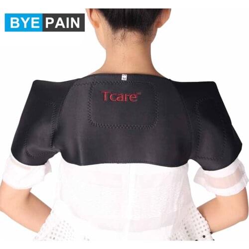 BYEPAIN Pain Relieve Magnetic Therapy Shoulder Protection Spontaneous Heating Massage Tourmaline Shoulder Heating Belt