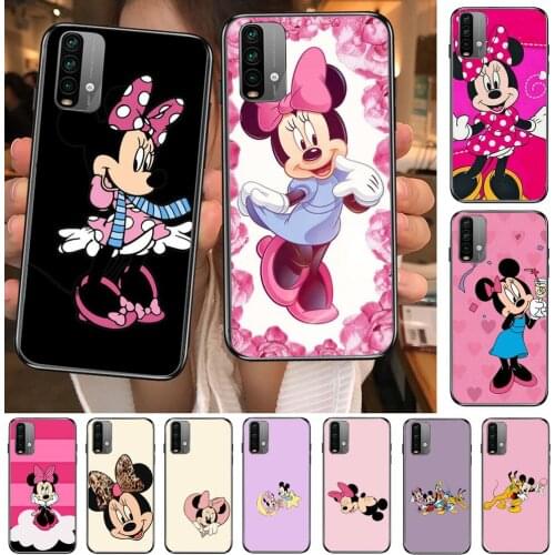 Mickey With Minnie Phone Case For XiaoMi Redmi 11 lite 9C 8A 7A Pro 10T 5G Cover Mi 10 Ultra Poco M3 X3 NFC 8 SE cover