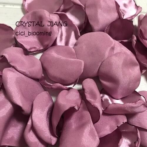 Violet Color Rose Petals table decor Petals For Weddings Flower Girl Rose Petal