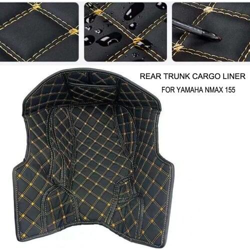 For NMAX 155 Nmax155 Rear Trunk Cargo Liner Protector Motorcycle Seat Bucket Pad