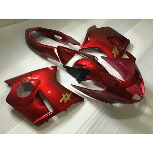 Injection mold Fairing kit for HONDA CBR1100XX 97 99 00 03 CBR 1100XX 1997 2000 2003 ABS hot red Fairings set+gifts HF03