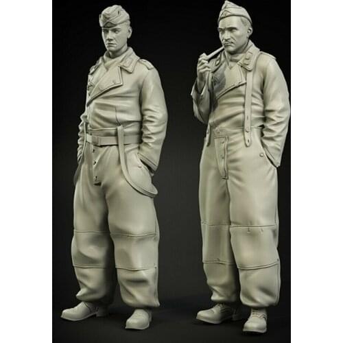 1/35 ancient Winter Trousers Set include 2 Resin figure Model kits Miniature gk Unassembly Unpainted