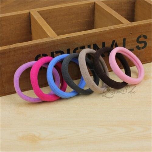 Wholesale 20pc/lot Cute Girls Elastic Velvet Hair Bands For Women Scrunchy Kids Hair Bands Headdress Jewelry Accessories