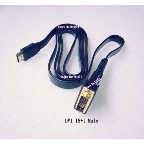 DVI Male HDMI Female connector 1.5M Male to Male HDMI Cable DVI 18+1 Male HDMI Female Adapter HDMI DVI Connector line cord wire