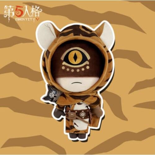 Identity V Original Survivor Eli Clark Seer Plush Doll Tiger Skin Toy Cosplay