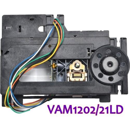 VAM1202/21LD VAM1202 VAM1201 Radio CD Player Laser Lens Optical Pick-ups Bloc Optique white line Sparkk CDT-17A
