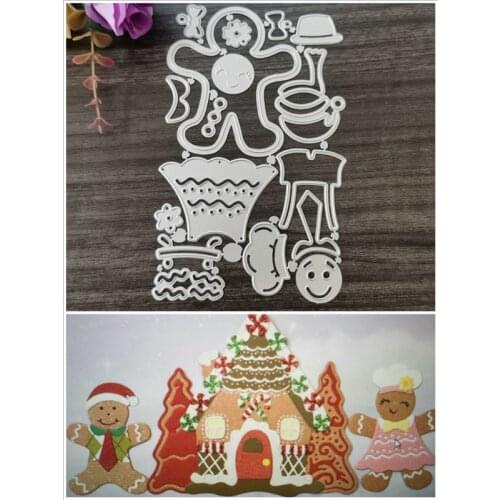 Christmas and Christmas Baby Metal Cutting Dies for DIY Scrapbooking Album Paper Cards Decorative Crafts Embossing Die Cuts