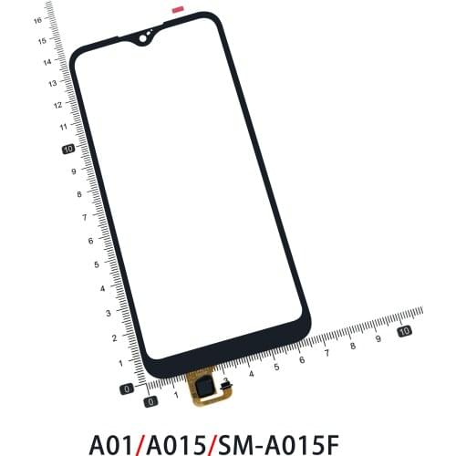 For Samsung Galaxy A01 2019 A01 A015 SM-A015F/DS SM-A015G/DS Touch Screen Digitizer Panel Sensor Front Outer Glass