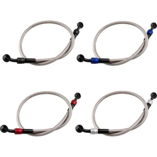 2019 New Aerospace aluminum alloy 500 cm To 2400 cm Hydraulic Reinforced Motorcycle brake Hose Braided Motorcycle brake tubing
