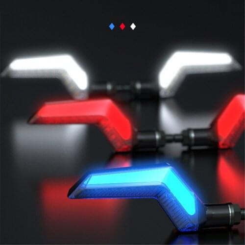 Spirit Beast Motorcycle LED Turn Signal Light Lamp 12V Motocross Flasher Blinker Indicators For dirt bike fz8 z900 ltz 400 mt 07