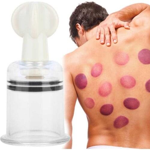 Vacuum Cupping Cup Acupuncture Pain Relief Health Care Cupping Chinese Medical Massage Cans Sucker Suction