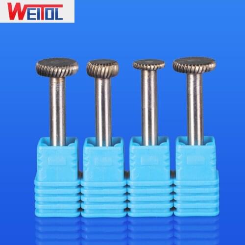 WeiTol typeT 6MM SHK Tungsten Steel Grinding Head Hard Alloy Rotary File Abrasive Tool tungsten carbide burrs
