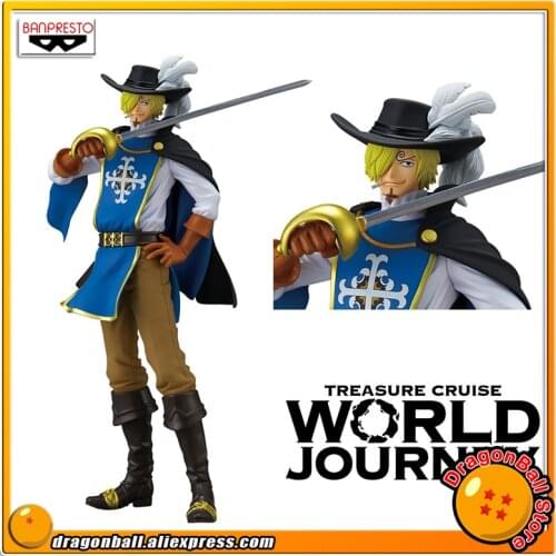 Japan Anime "ONE PIECE" Original Banpresto TREASURE CRUISE WORLD JOURNEY vol.2 Collection Figure - Sanji