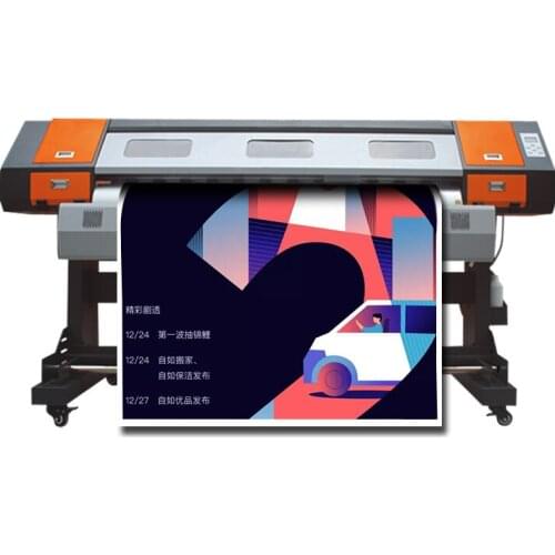 1.6m inkjet printer machine one dx7 head digital eco solvent printer big photo wall paper printing machine