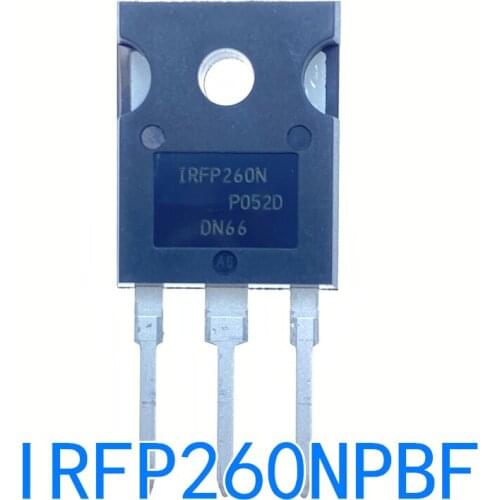 10PCS 2018+100% brand new original authentic IRFP260NPBF TO-247 IRFP260 TO247 MOS field effect tube high power 200V/50A