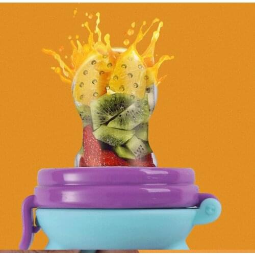 2 PC Baby Fruit Vegetable Food Bite Feeder Toddler Eat Extractor Pacifier Auxiliary Food Molars Gum Newborn Soonther Pacifiers