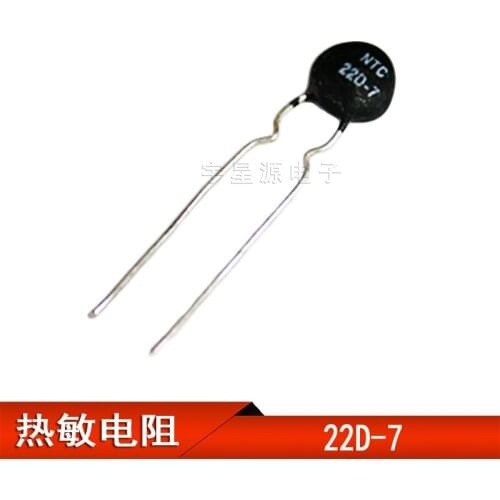 20PCS Thermistor NTC 22D-7 22R negative temperature thermistor