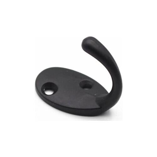 50pcs/lot MINI Size Zinc Alloy Wall Door Mounted Hook Rack Key Holder Clothes Hanger