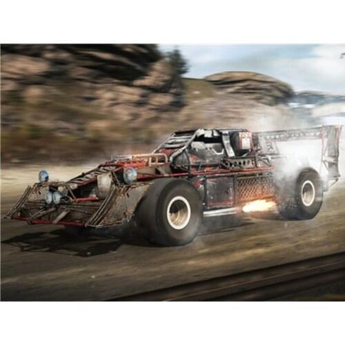 5D DIY Diamond Painting Landscape car chariot diamond embroidery Full round/square cross stitch rhinestone home decoration gift