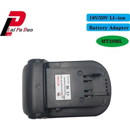 MT20MLBL1830 BL1860 BL1815 to For Milwaukee M18 Battery Adapter For Milwaukee Convert For Makita 18V/20V Li-ion Battery